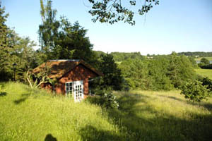 Teehaus im Freien an der Schlei